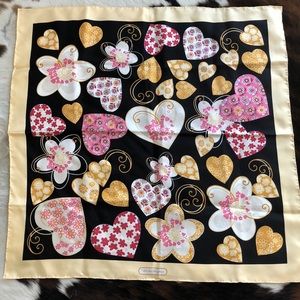 Salvatore Ferragamo silk scarf